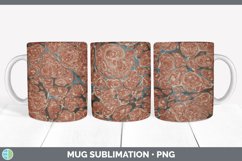 Vintage Mug Sublimation | Marble Coffee Cup Designs PNG Product Image 2