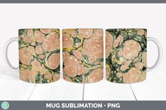 Vintage Mug Sublimation | Marble Coffee Cup Designs PNG Product Image 6