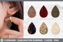Teardrop Earrings Sublimation |Mega Bundle Product Image 2