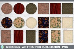 Vintage Marble Air Freshener | Sublimation Designs Bundle Product Image 2