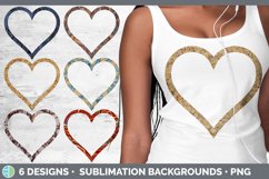 Heart Frame Clipart | Sublimation Mega Bundle Product Image 9