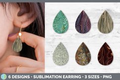 Teardrop Earrings Sublimation |Mega Bundle Product Image 11