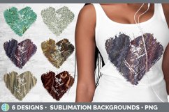Distressed Heart Clipart | Mega Bundle Sublimation Designs Product Image 12