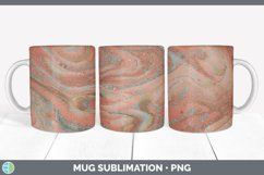 Vintage Mug Sublimation | Marble Coffee Cup Designs PNG Product Image 5