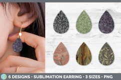 Teardrop Earrings Sublimation |Mega Bundle Product Image 10