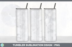 White Bokeh Tumbler Sublimation Bundle Product Image 5