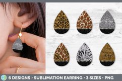 Teardrop Earrings Sublimation |Mega Bundle Product Image 15