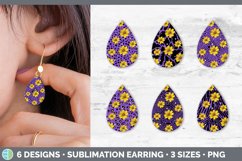 Teardrop Earrings Sublimation |Mega Bundle Product Image 16