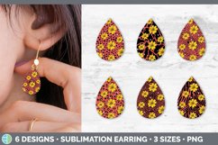 Teardrop Earrings Sublimation |Mega Bundle Product Image 14