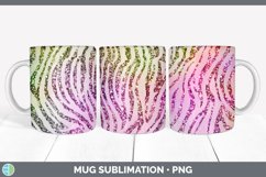 Iridescent Animal Print Mug Sublimation | Coffee Cup Designs Product Image 4