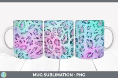 Iridescent Animal Print Mug Sublimation | Coffee Cup Designs Product Image 5