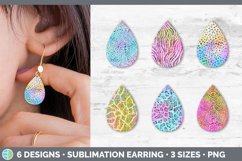 Teardrop Earrings Sublimation |Mega Bundle Product Image 12