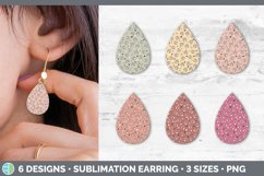 Teardrop Earrings Sublimation |Mega Bundle Product Image 9