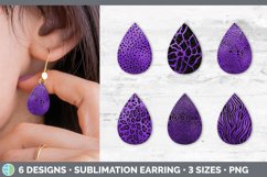 Teardrop Earrings Sublimation |Mega Bundle Product Image 17