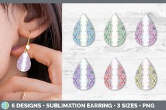 Teardrop Earrings Sublimation |Mega Bundle Product Image 8