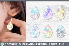 Teardrop Earrings Sublimation |Mega Bundle Product Image 6