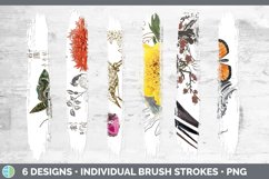 Vintage Brush Strokes PNG | Sublimation Designs Product Image 2