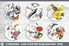Vintage Car Coaster | Sublimation Designs Bundle Product Image 2