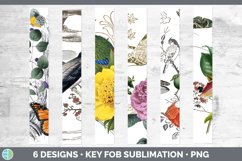Vintage Key Fob | Wristlet Sublimation Product Image 2