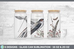 Vintage Glass Can | Sublimation Beer Mason Jar Product Image 3