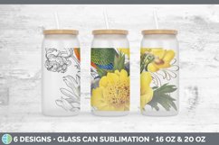 Vintage Glass Can | Sublimation Beer Mason Jar Product Image 4
