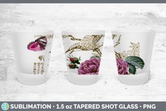 Vintage Shot Glass Sublimation | Shot Glass 1.5oz Tapered Product Image 5