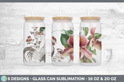 Vintage Glass Can | Sublimation Beer Mason Jar Product Image 7