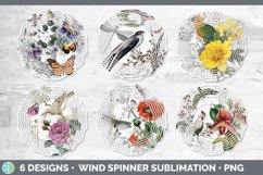 Vintage Wind Spinner | Sublimation Designs Bundle Product Image 2
