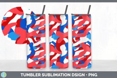 Patriotic Camo Tumbler | 4th of July Sublimation Bundle Product Image 2