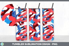 Patriotic Camo Tumbler | 4th of July Sublimation Bundle Product Image 3