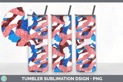 Patriotic Camo Tumbler | 4th of July Sublimation Bundle Product Image 4