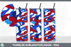 Patriotic Camo Tumbler | 4th of July Sublimation Bundle Product Image 5