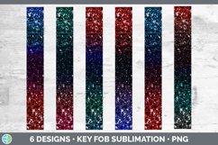 Patriotic Key Fob | 4th of July Wristlet Sublimation Product Image 2