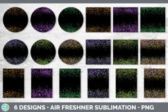Glitter Halloween Air Freshener | Sublimation Designs Bundle Product Image 2