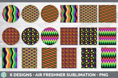 Glitter Halloween Air Freshener | Sublimation Designs Bundle Product Image 2