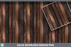 Walnut Planks Seamless Wood Textured Background Papers Scrap Product Image 3