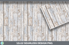 Whitewash Farmhouse Seamless Wood Textured Background Papers Product Image 3