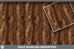 Walnut Grain Seamless Wood Textured Background Papers Scrapb Product Image 3