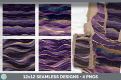Purple Seamless Glitter Textured Background Papers Scrapbook Product Image 2