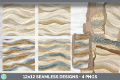 Cream White Seamless Glitter Textured Background Papers Scra Product Image 2