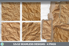 Creased Kraft Seamless Papers Textured Background Papers Scr Product Image 2