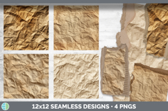 Wrinkled Seamless Papers Textured Background Papers Scrapboo Product Image 2