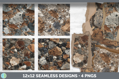 Granite Seamless Stone Textured Background Papers Scrapbook Product Image 2