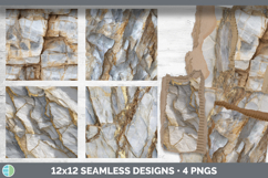 Quartzite Seamless Stone Textured Background Papers Scrapboo Product Image 2