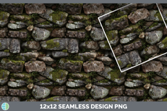 Fieldstone Seamless Stone Textured Background Papers Scrapbo Product Image 3