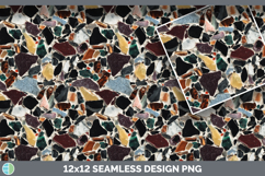 Terrazzo Seamless Stone Textured Background Papers Scrapbook Product Image 3