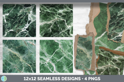 Green Marble Seamless Stone Textured Background Papers Scrap Product Image 2