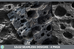 Volcanic Seamless Stone Textured Background Papers Scrapbook Product Image 1