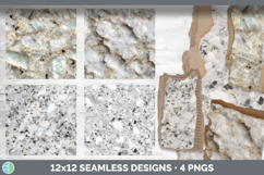Marble Quartz Seamless Stone Textured Background Papers Scra Product Image 2