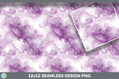 Purple Watercolor Seamless Background Papers Scrapbook Product Image 3